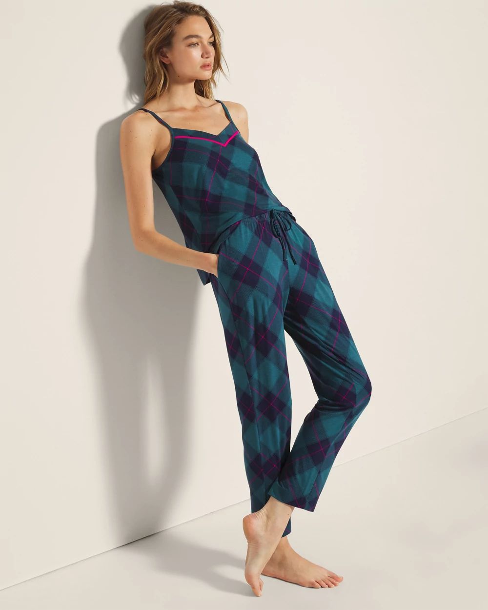 Ankle Pajama Pants click to view larger image.