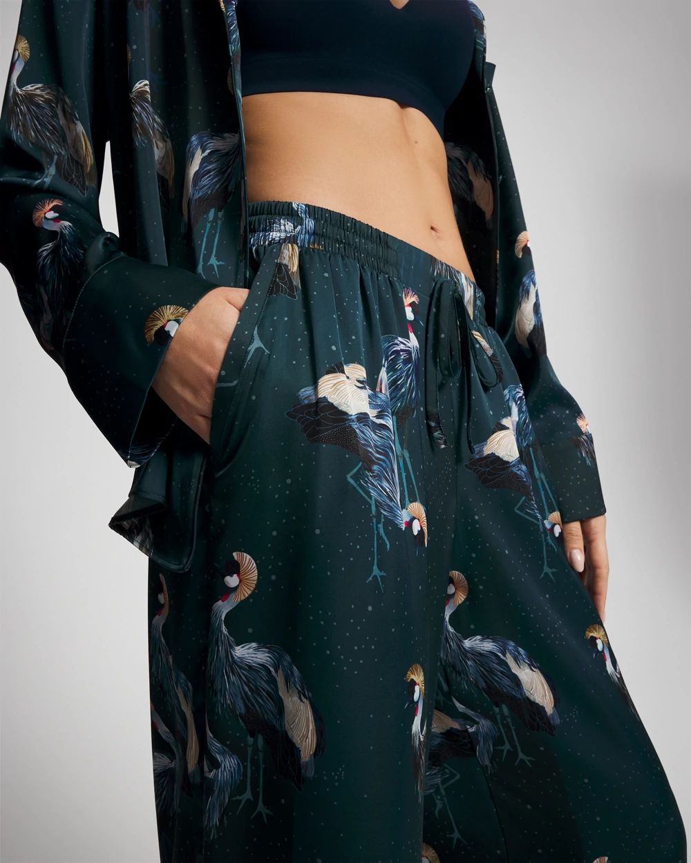Satin Pajama Pants