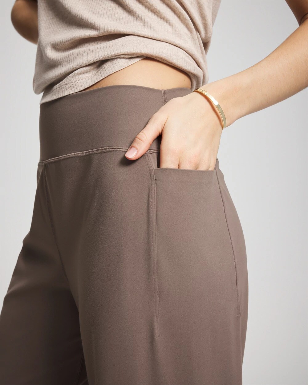 High-Waist Wide-Leg Pants