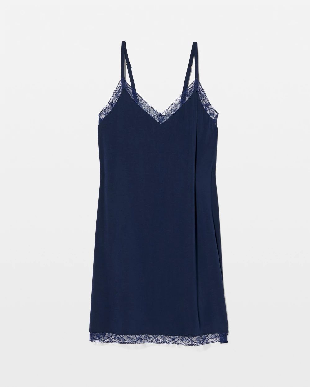 Cool Nights Lace Trim Chemise
