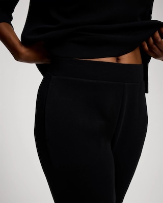 Modern Modal Mixed Rib Jogger Pants click to view larger image.