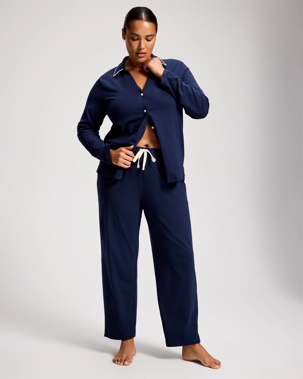 Embraceable Ankle-Length Pajama Pants