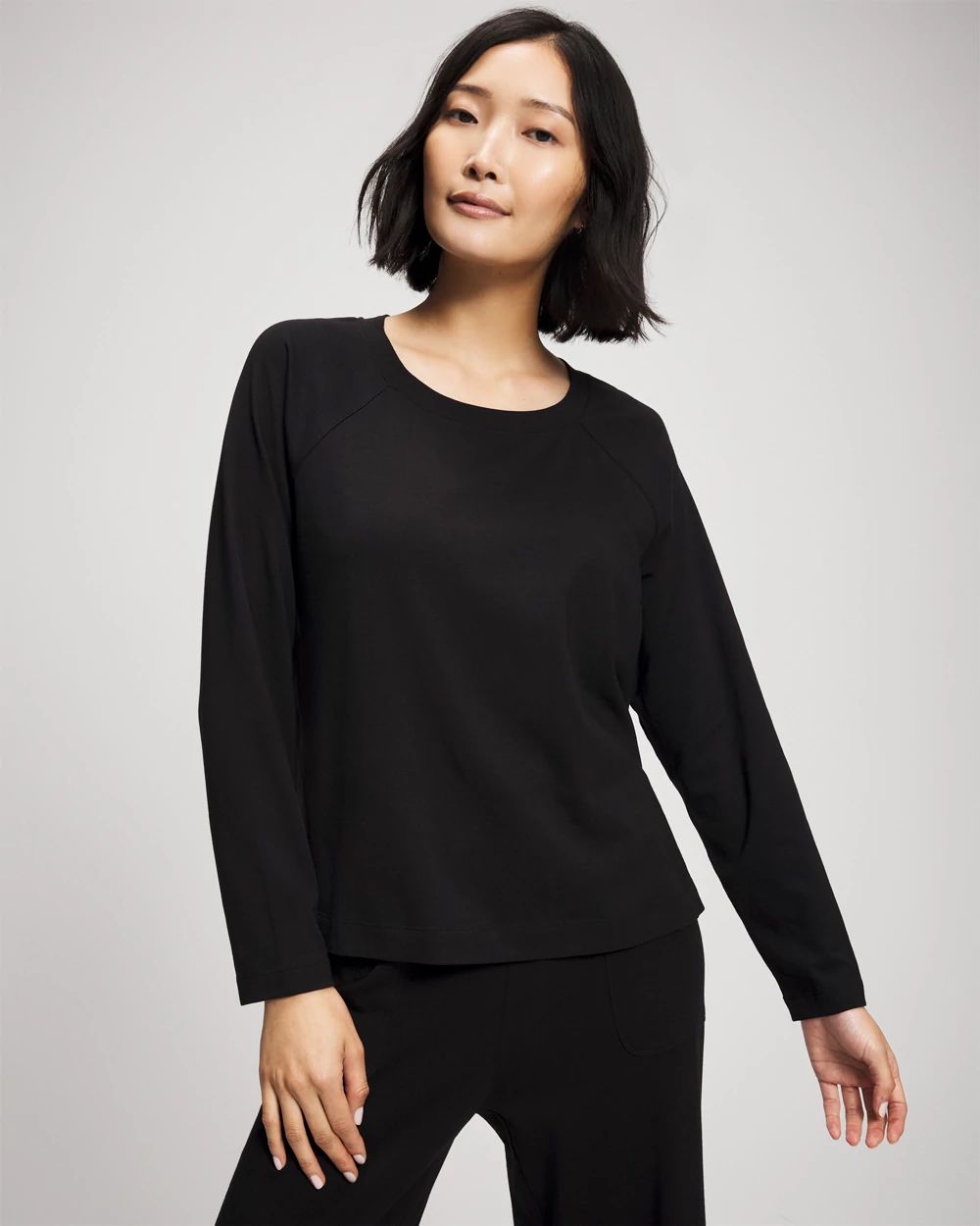 Most Loved Cotton Long Sleeve Pajama Tee