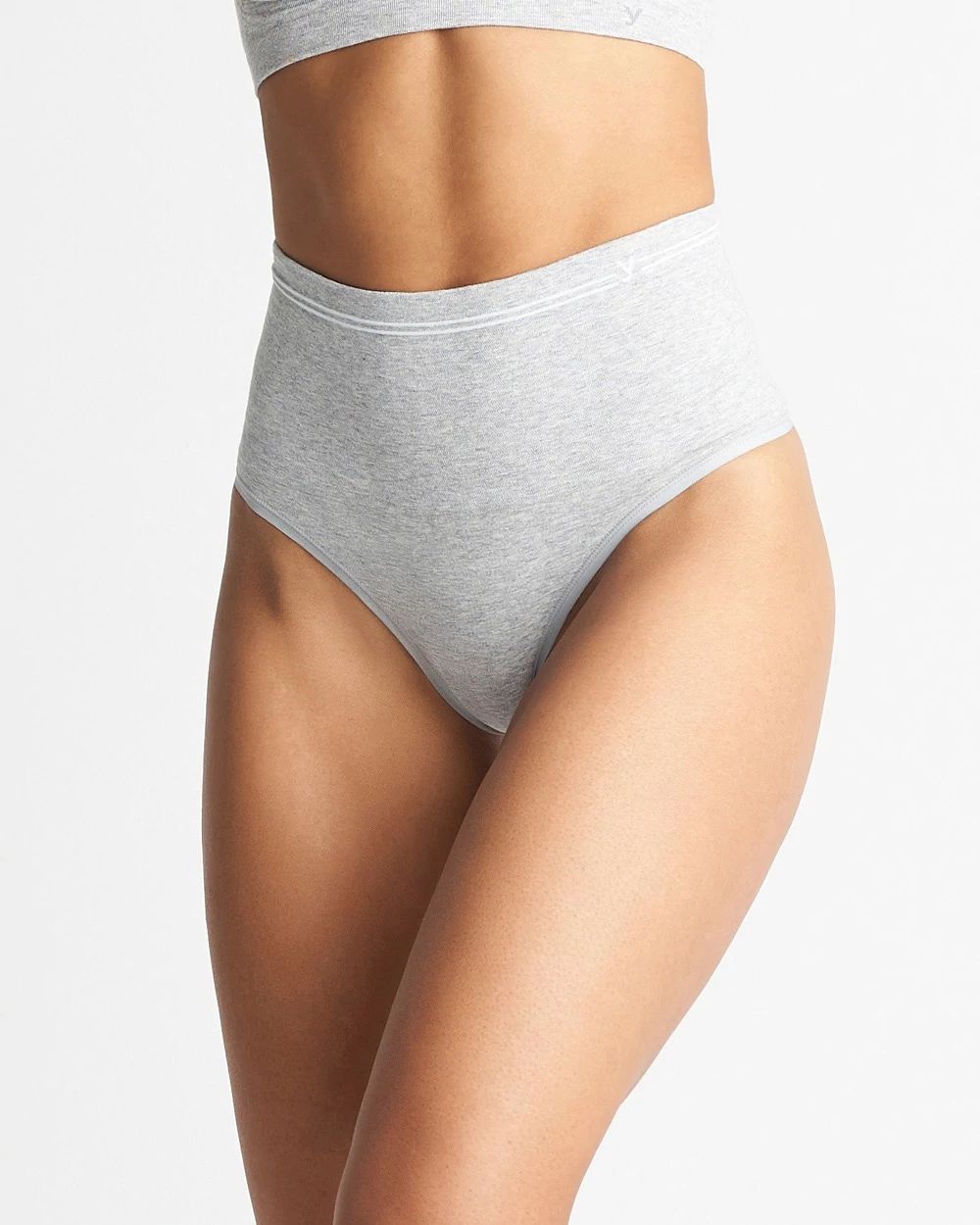 Cotton Seamless Thong