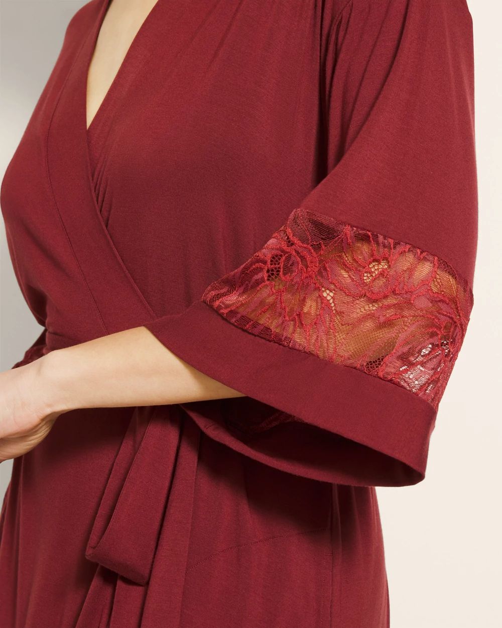 Robe With Lace click to view larger image.