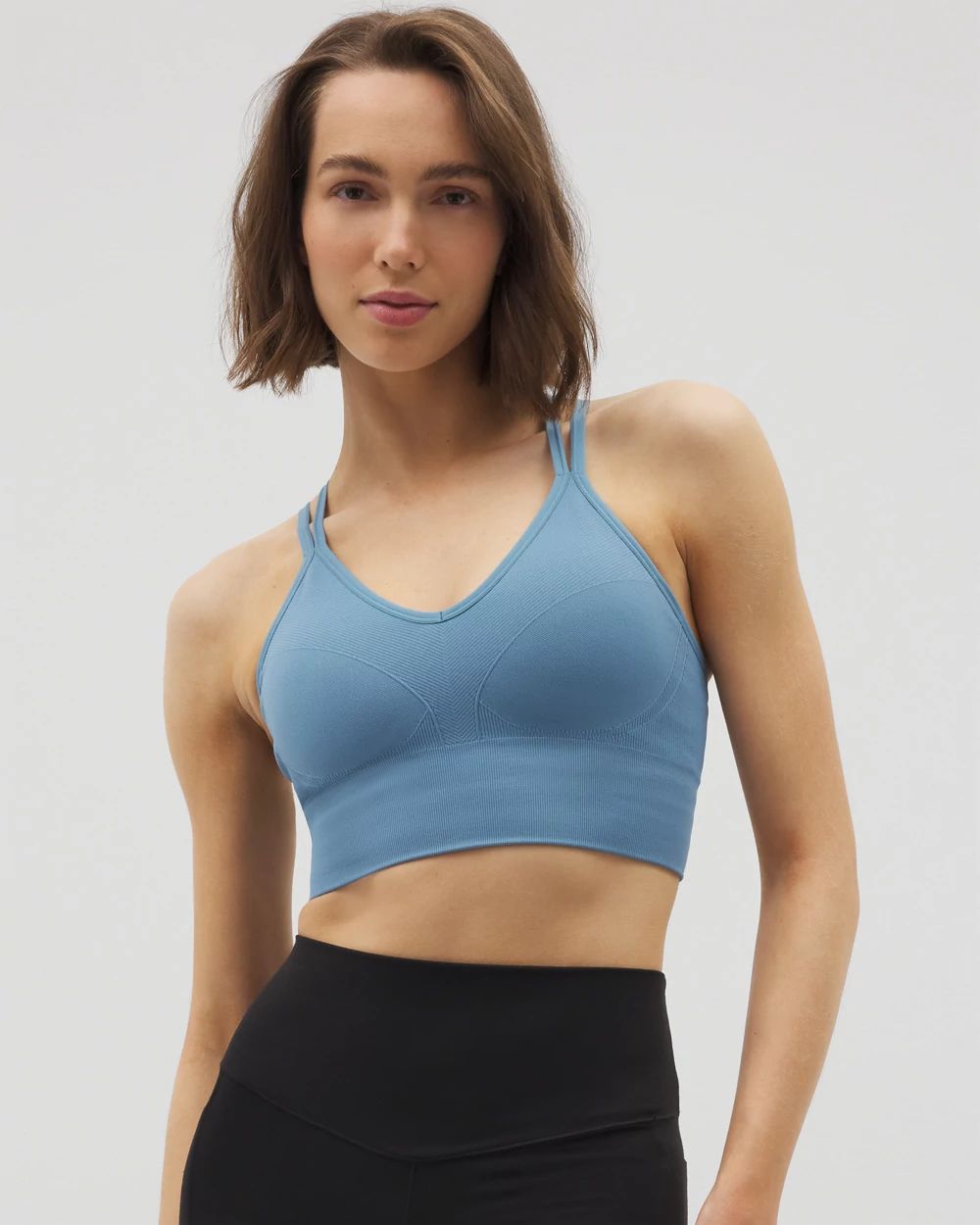 Soma Sport Longline Bra with Strappy Back