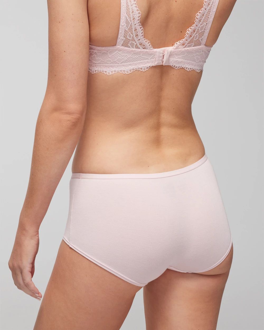 Boyshort Panty with Enchanting Lace click to view larger image.