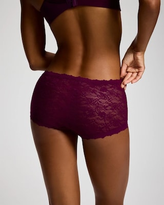 Perfect Lace Boyshort Panty click to view larger image.
