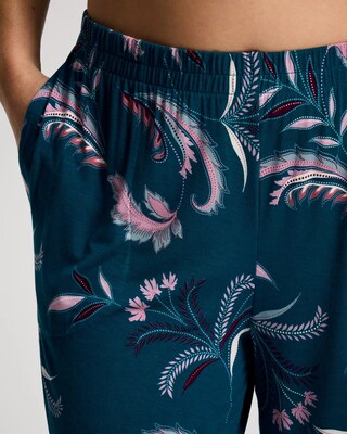 Printed Pajama Pants click to view larger image.