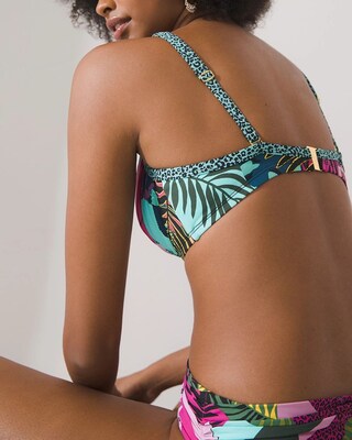 Beattie Jungle Book Over-The-Shoulder Bikini Swim Top