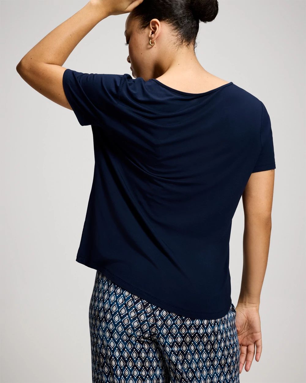 Packaged Short-Sleeve Pant Pajama Set click to view larger image.