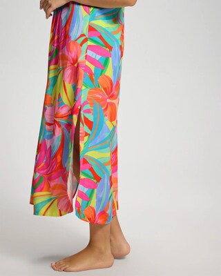 Bellissimo Botanica Rayon Pleated Dress click to view larger image.