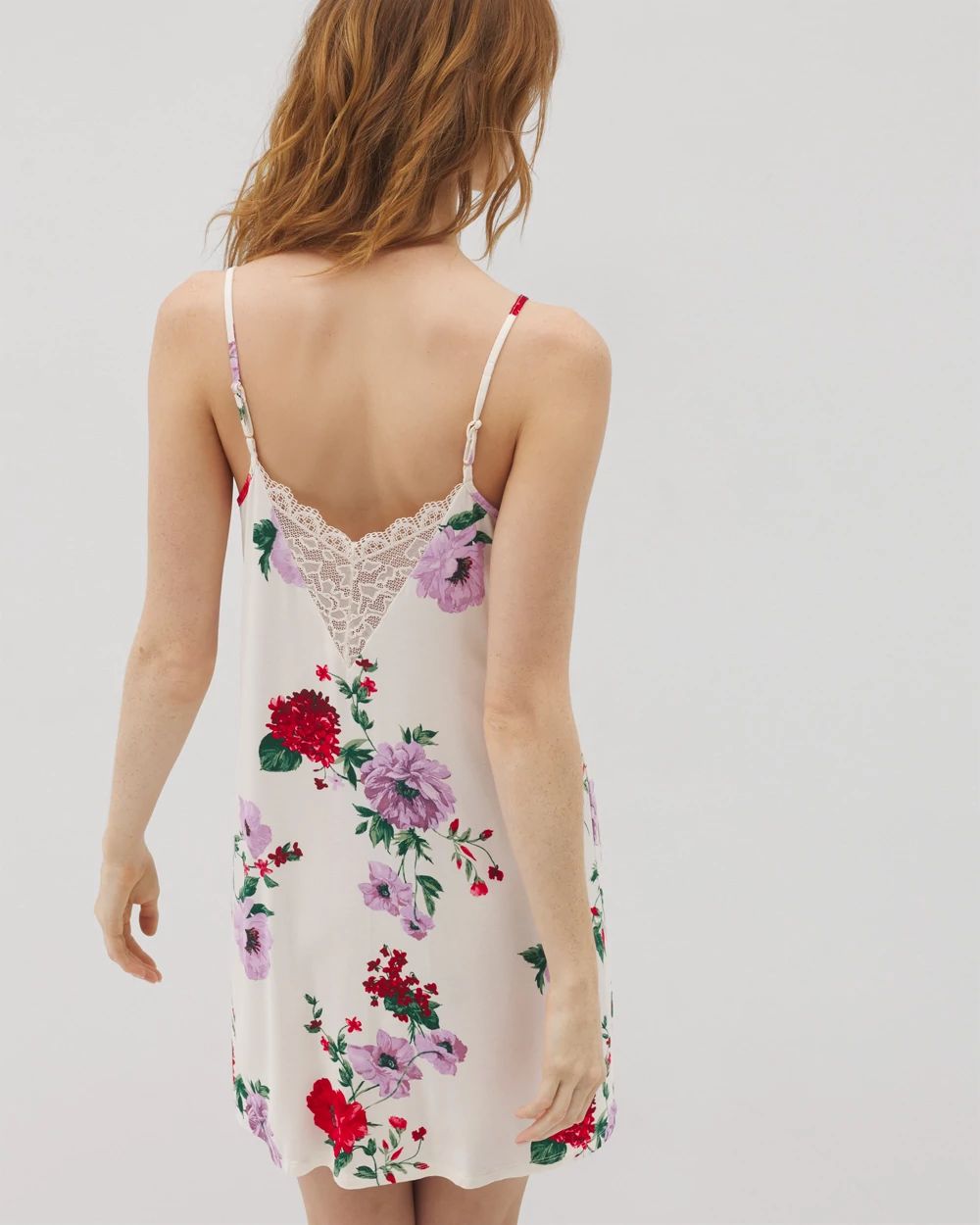 Cool Nights Lace Trim Chemise