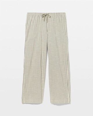 Beach Cotton Crop Pant click to view larger image.