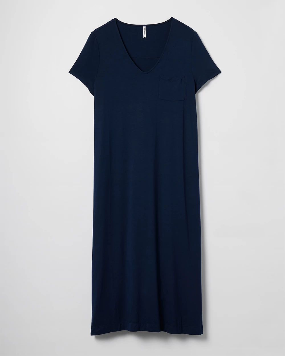 Cool Nights Short Sleeve Long Sleepshirt