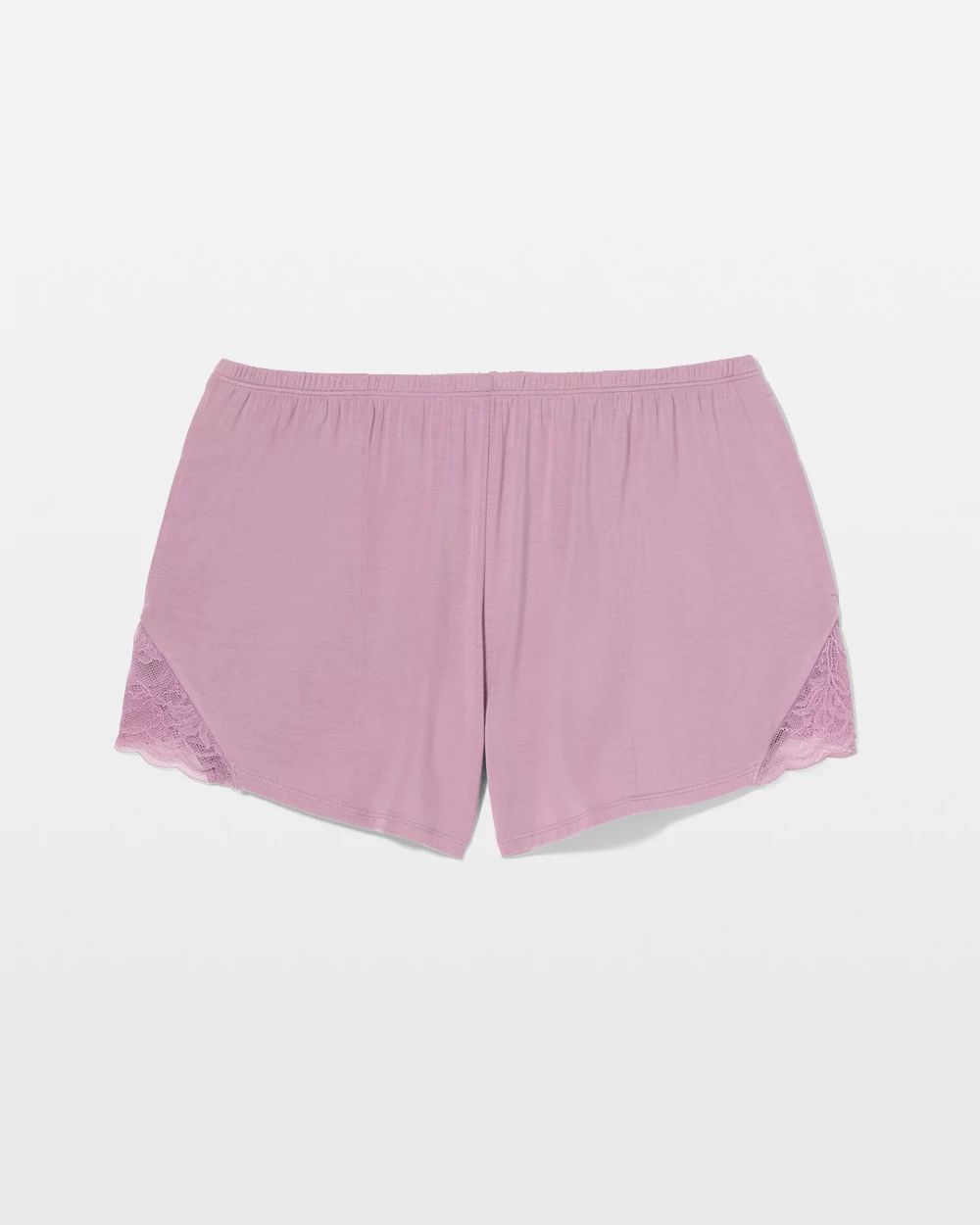 Cool Nights Lace Trim Pajama Short