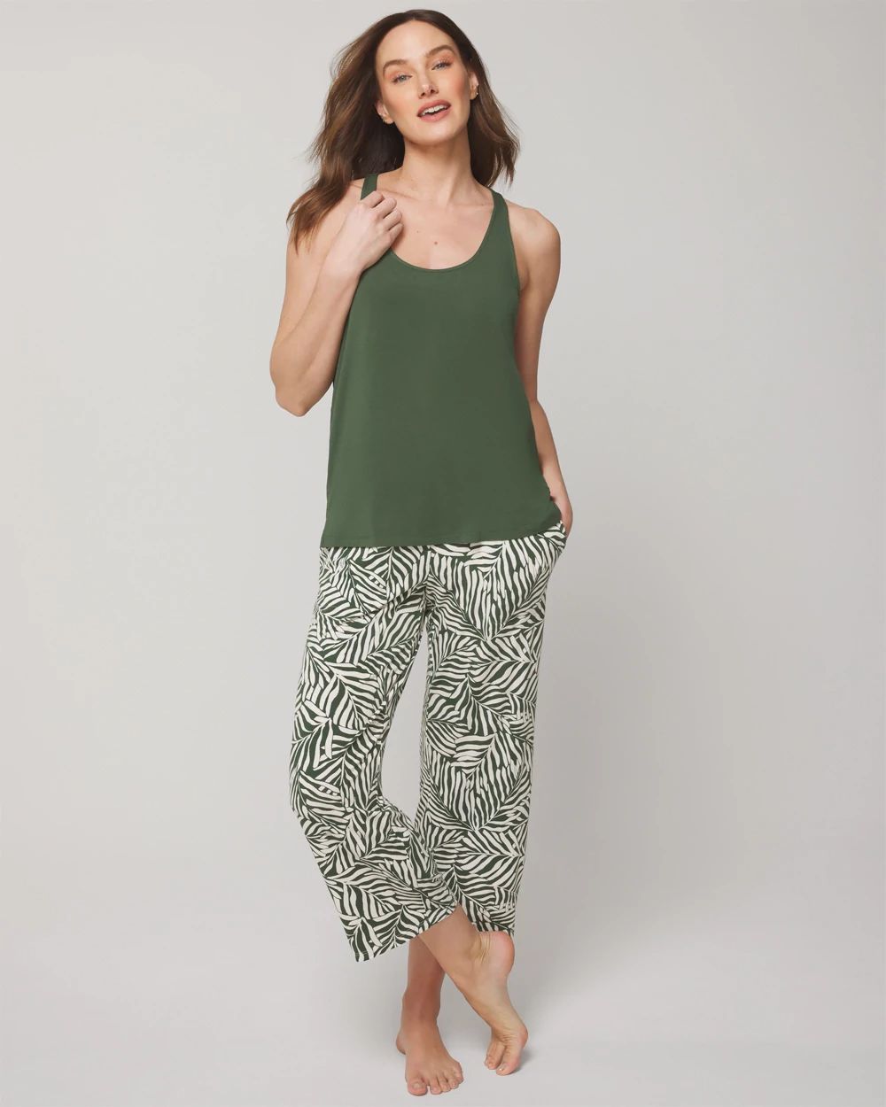 Tank + Crop Pants Pajama Set