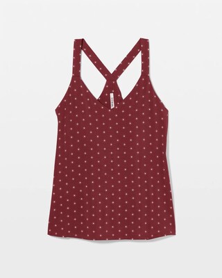 Piped Racerback Pajama Tank