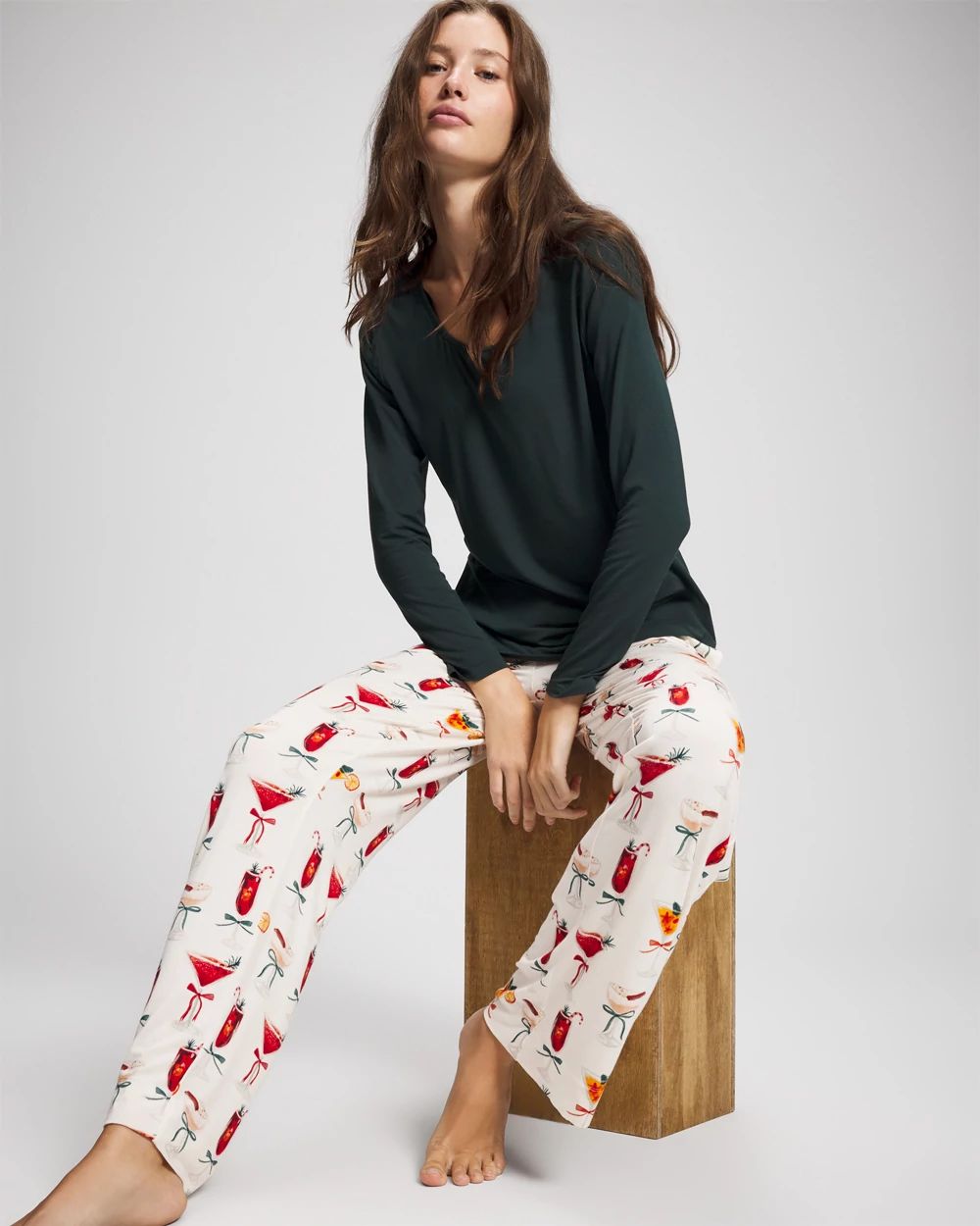 Packaged Long-Sleeve Pant Pajama Set click to view larger image.