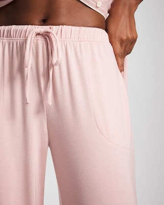 Solid Piped Pajama Pant click to view larger image.