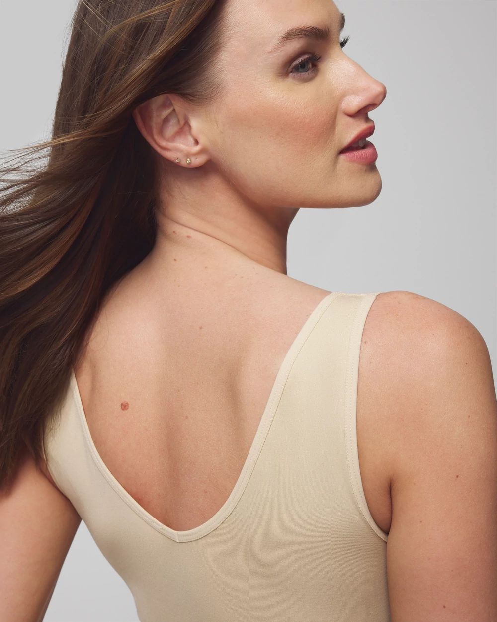 Mid-Level Shaping Seamless Reversible 2-Way Tank click to view larger image.