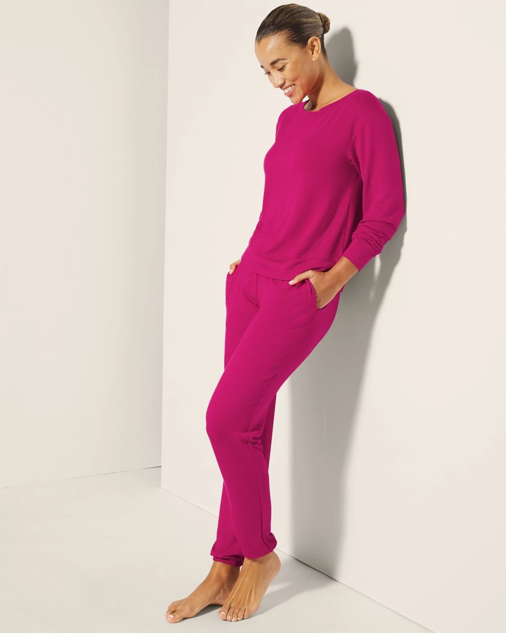 Sunday Long-Sleeve Pajama Top