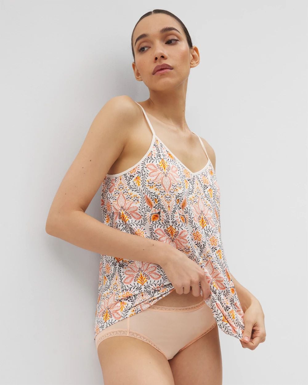 V-Neck Pajama Cami click to view larger image.
