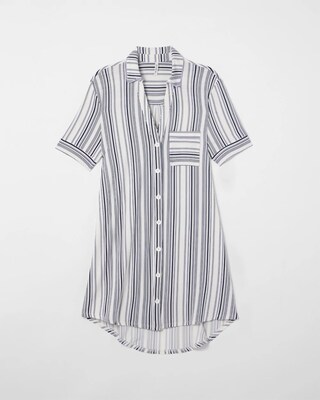 Button-Front Sleepshirt