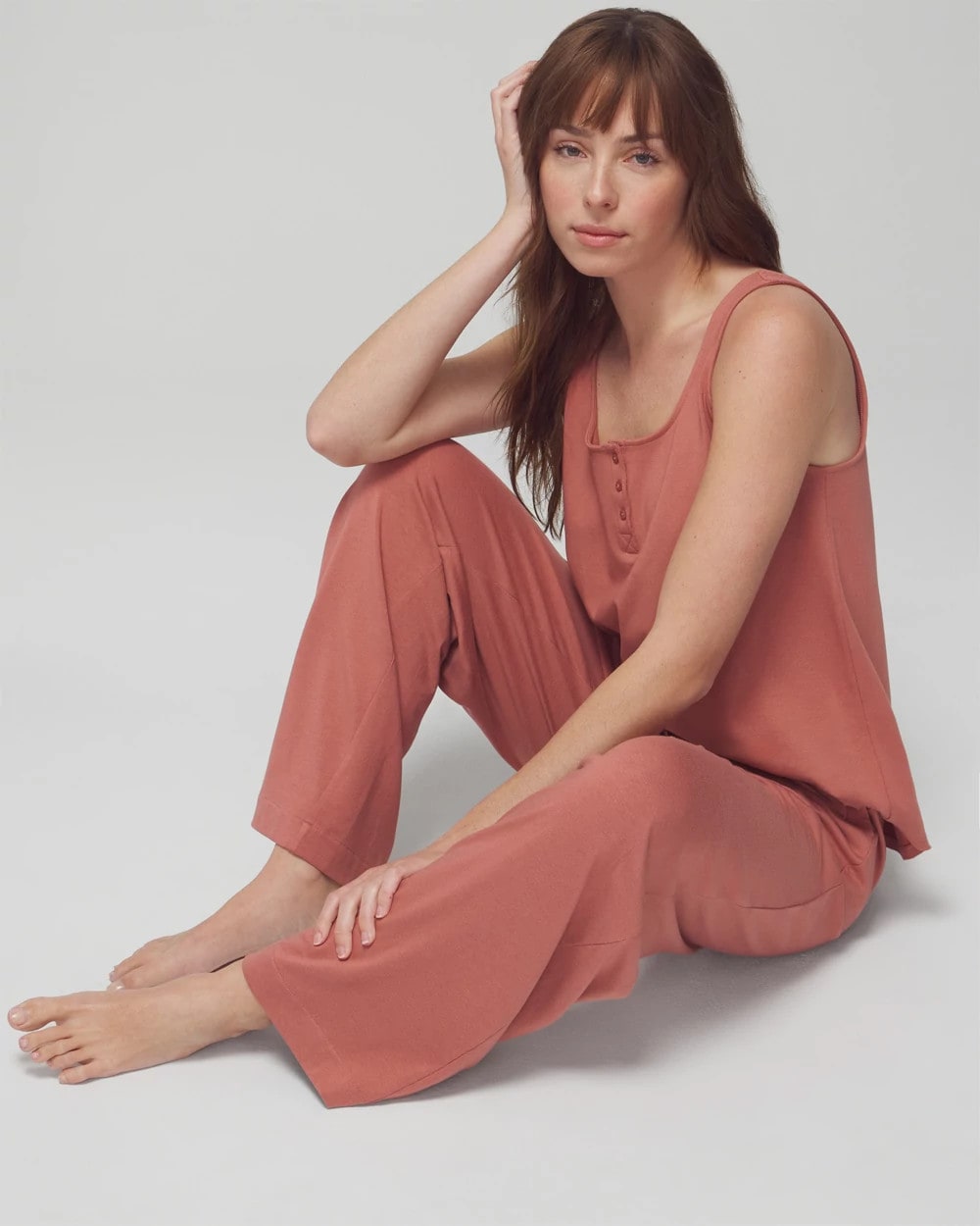 Henley Pajama Tank