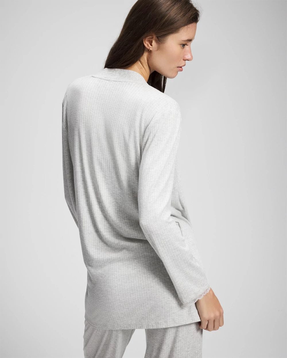 Cool Nights Pointelle Pajama Cardi