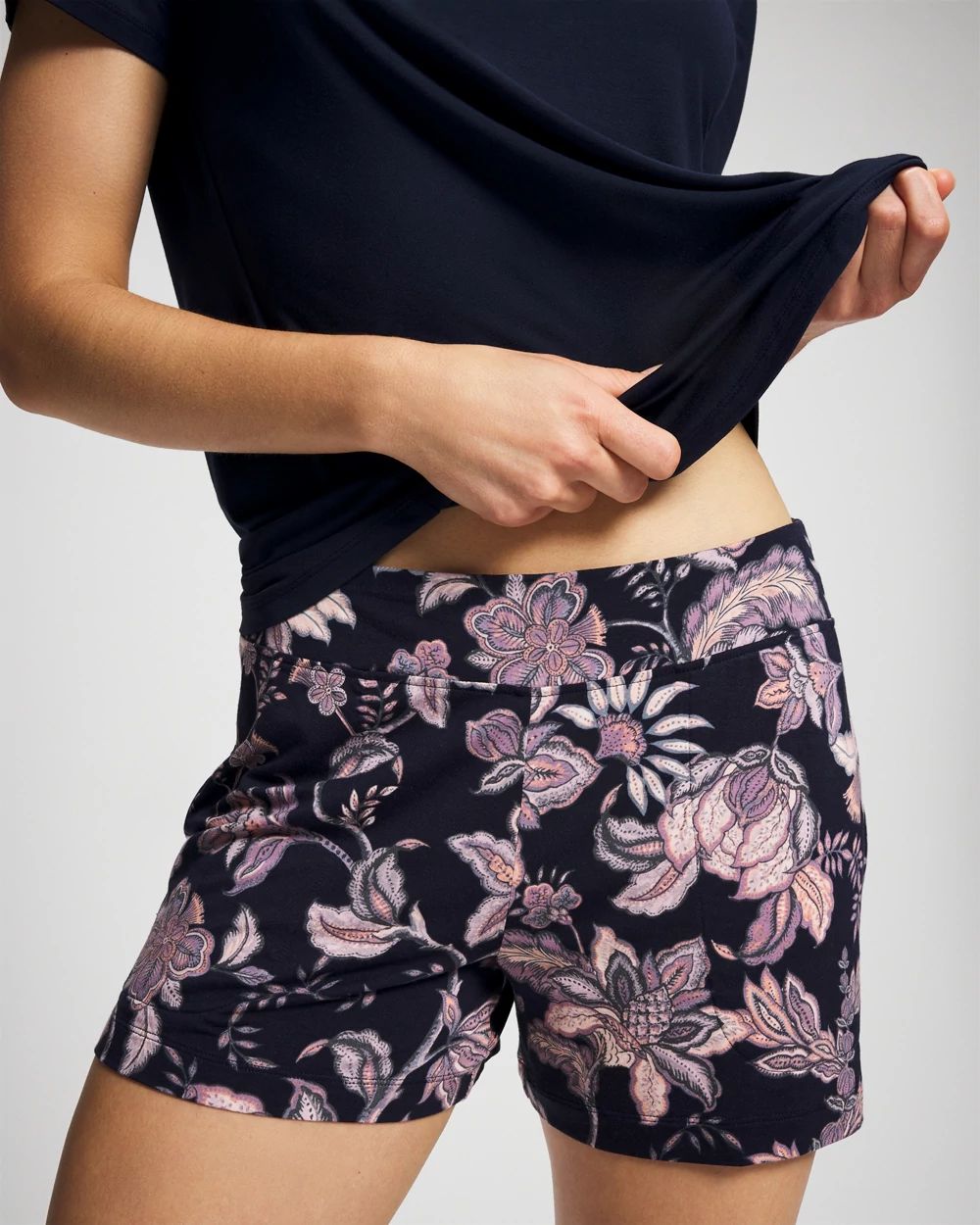 Cool Nights Short Sleeve and Short Pajama Set
