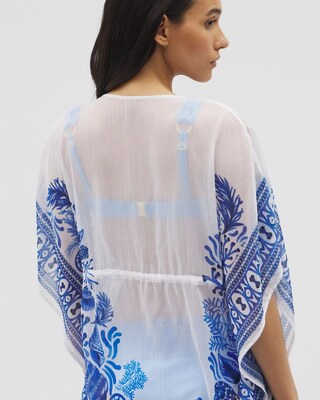 Beyond Control Sea Life Chiffon Caftan click to view larger image.