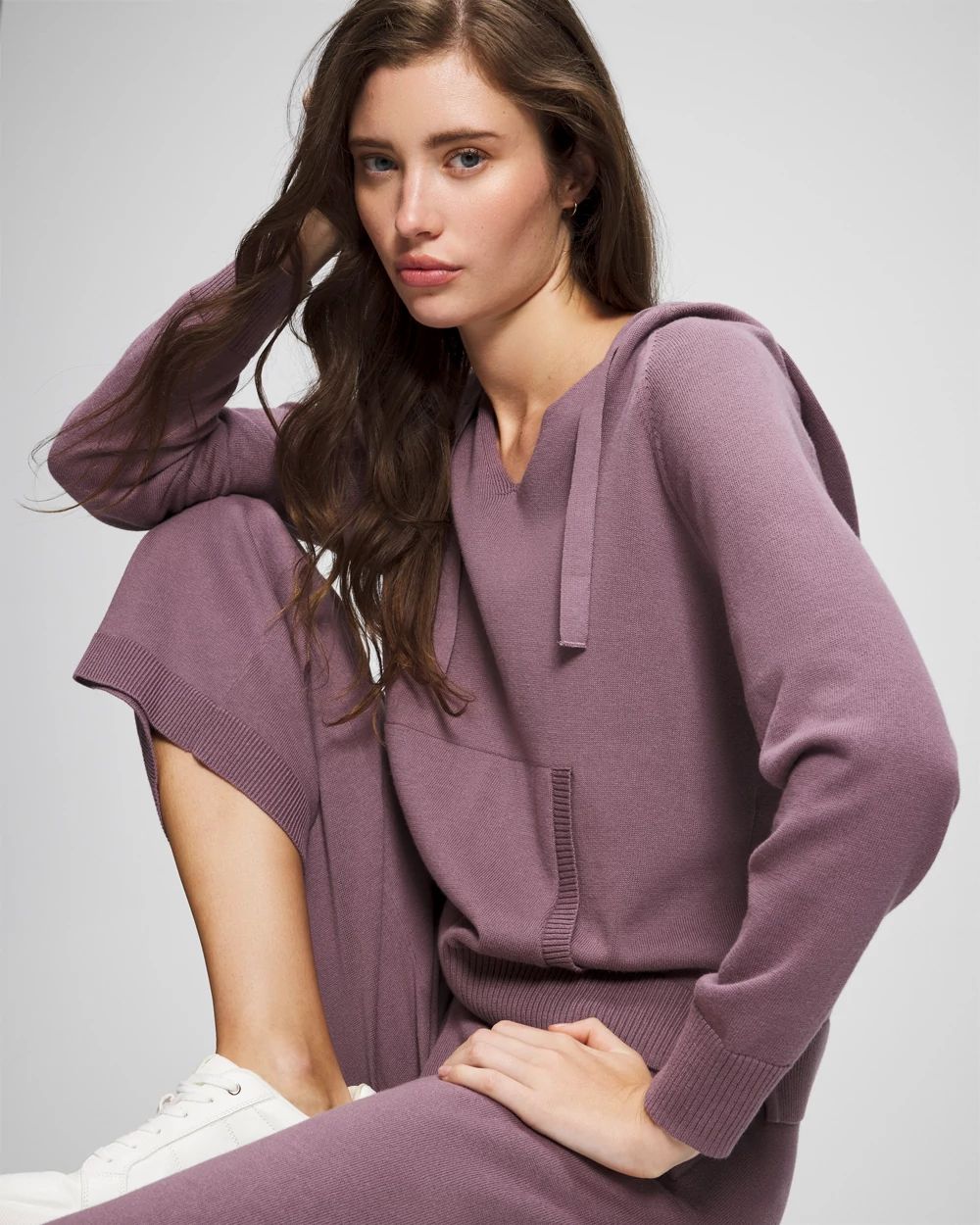 Cotton Sweater Hoodie click to view larger image.