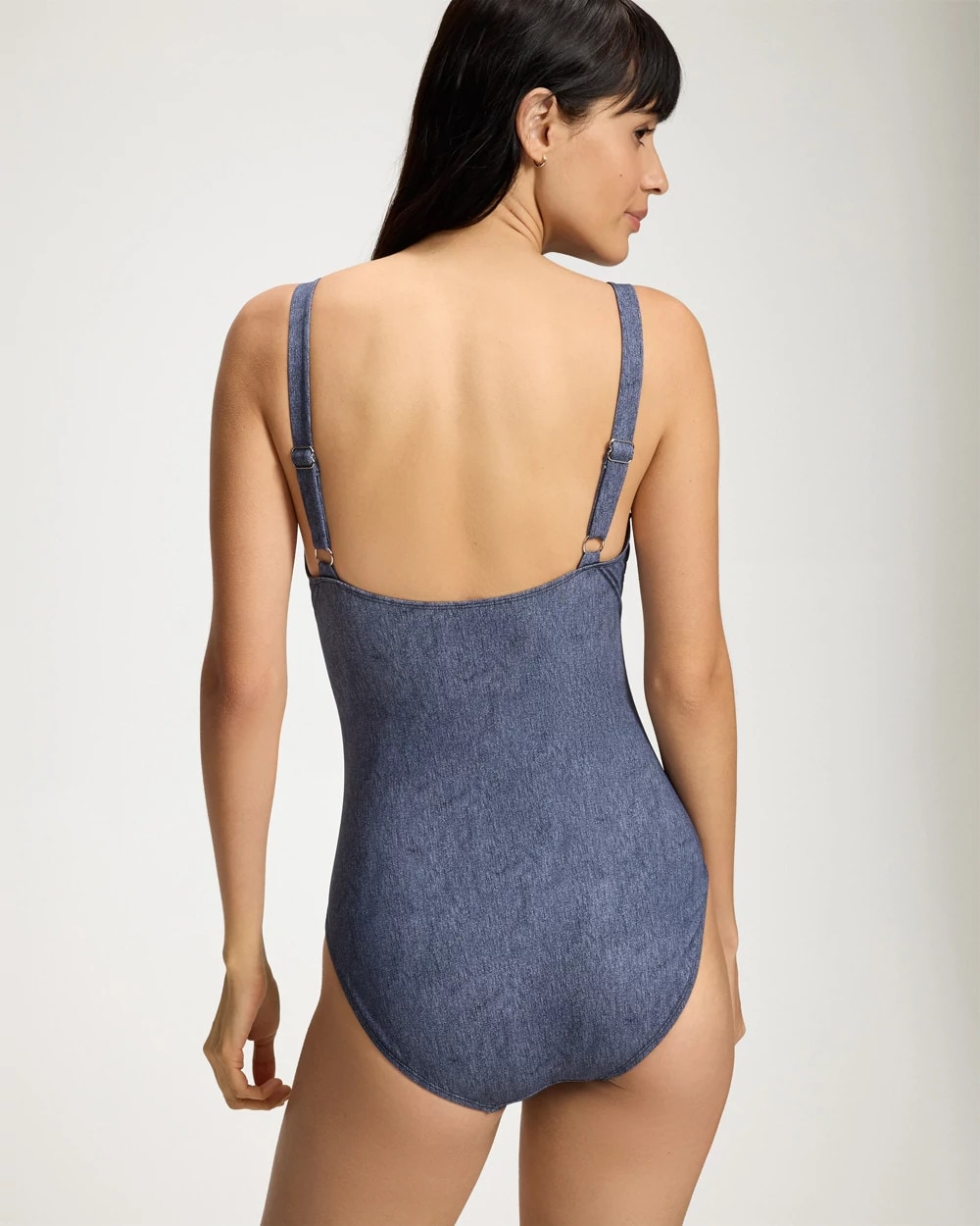 Grommet One-Piece Swimsuit