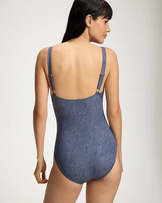Grommet One-Piece Swimsuit click to view larger image.