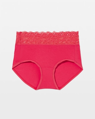 Brief Panty with Enchanting Lace click to view larger image.