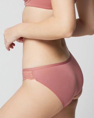 Bikini Panty with Enchanting Lace click to view larger image.