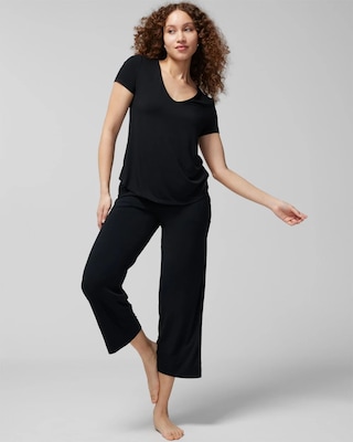Short Sleeve Pajama Tee click to view larger image.