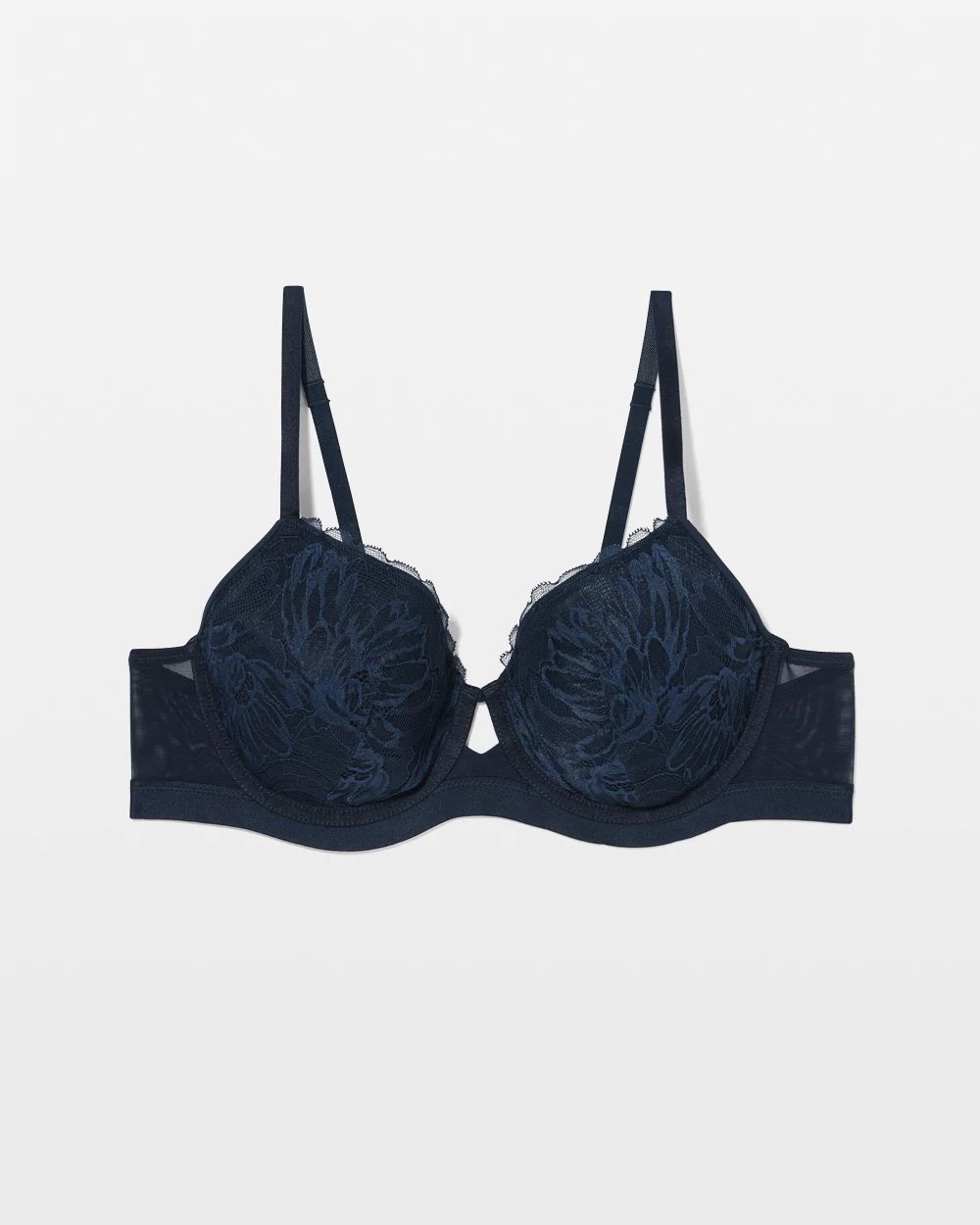 Lightly Lined Perfect Coverage Bra with Lace