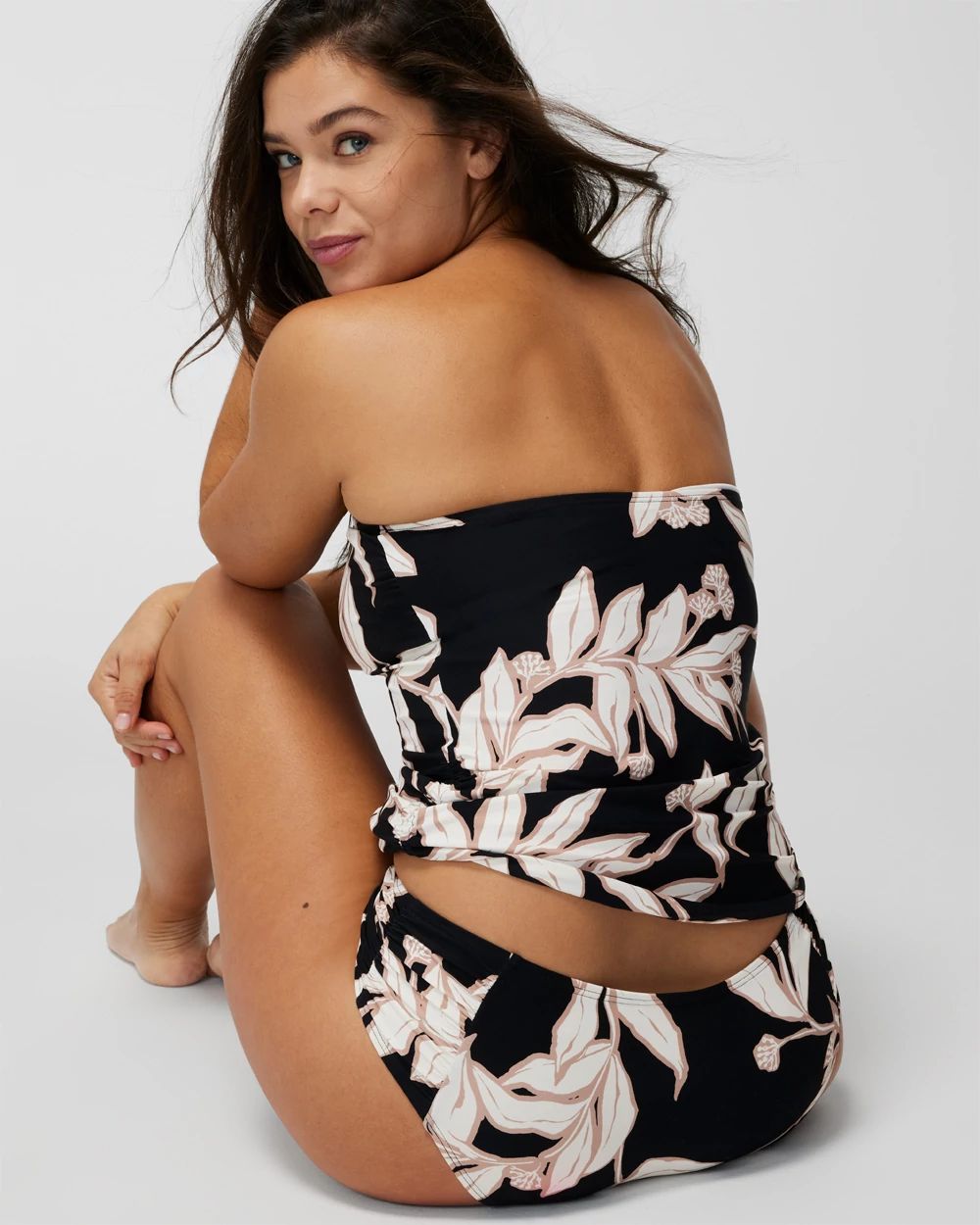Ruched Bikini Bottoms click to view larger image.