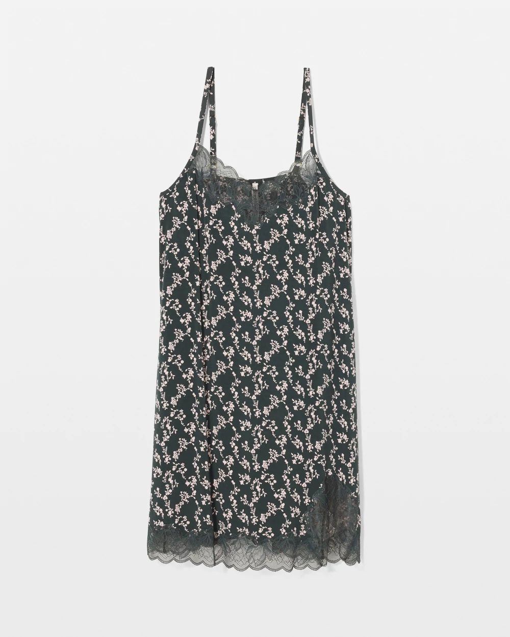 Cool Nights Lace-Trim Chemise