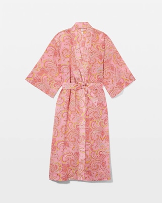 Cotton Voile Midi Robe click to view larger image.