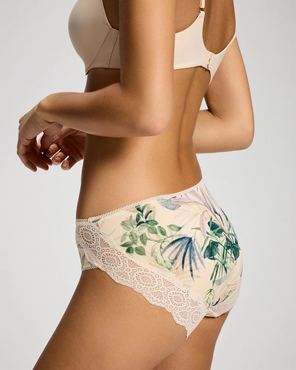 Embraceable Hipster Panty Crochet Lace click to view larger image.
