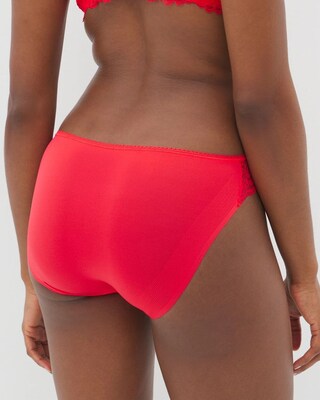 Bikini Panty with Lace click to view larger image.