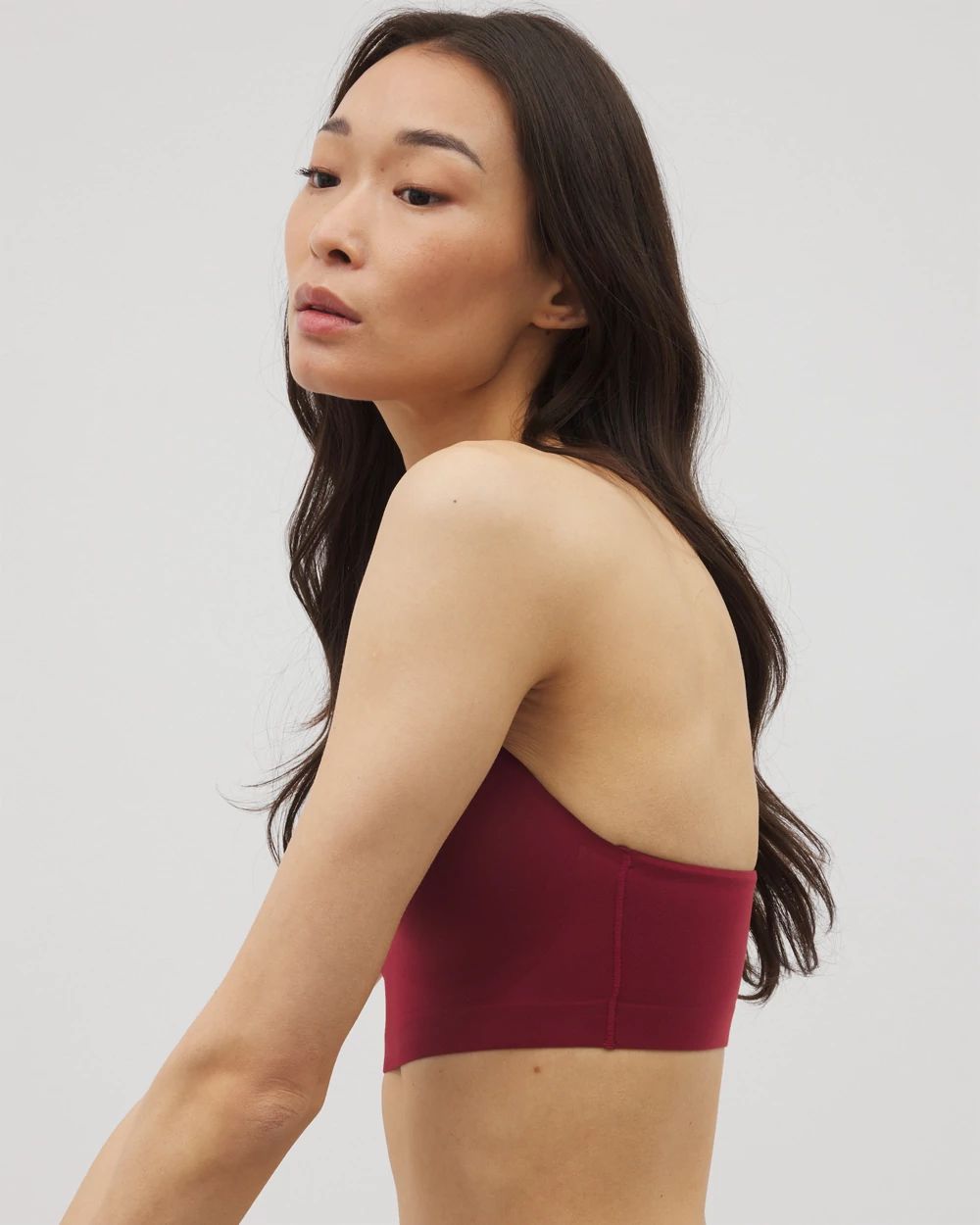 Racerback Bralette with Lace Back click to view larger image.