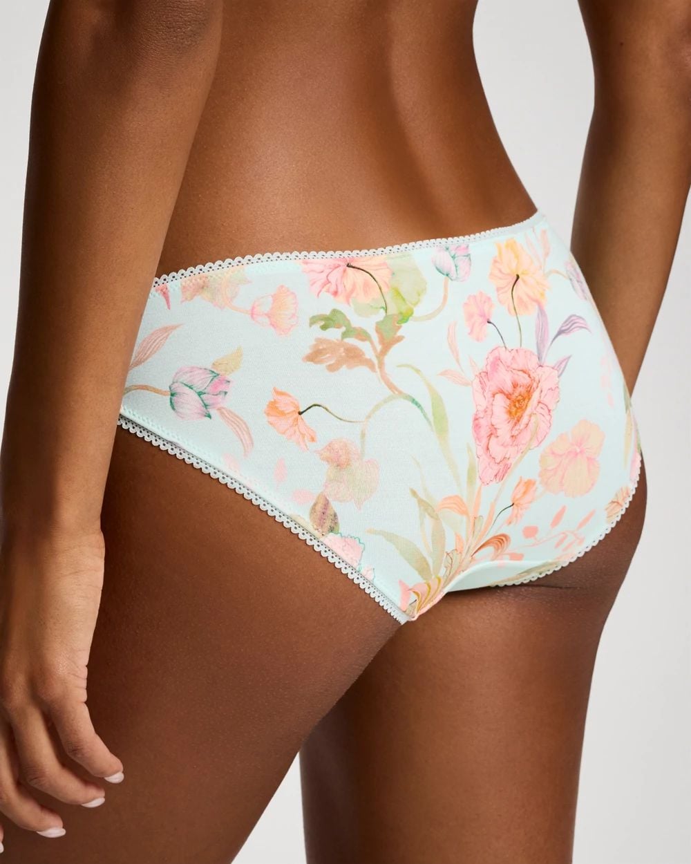 Embraceable Bikini Panty with Crochet Lace