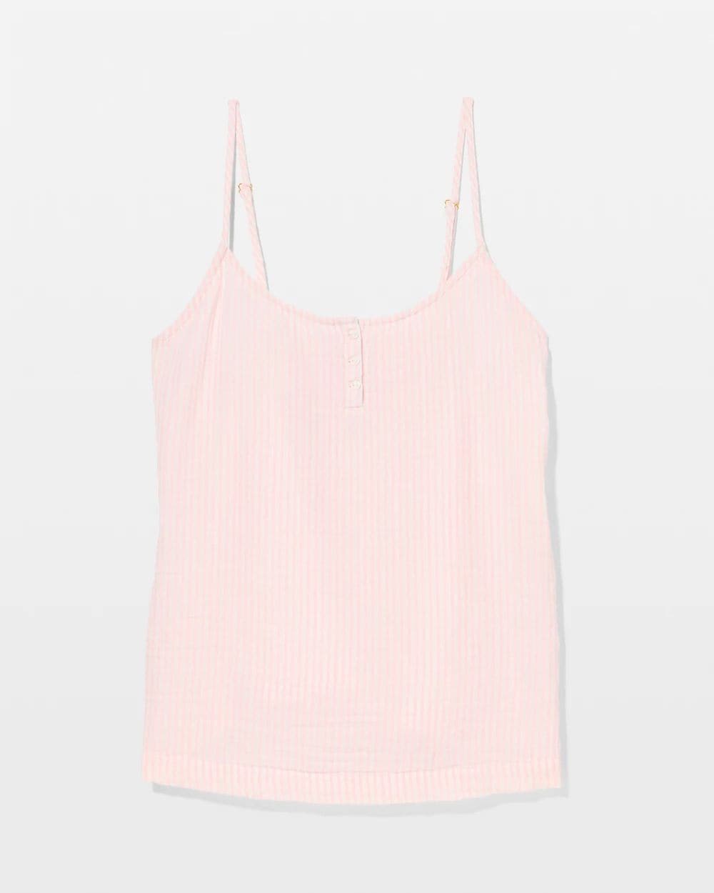 Cotton Gauze Pajama Cami