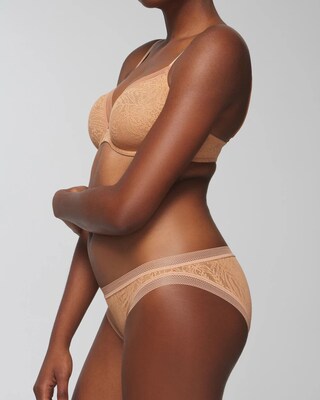 Soma Bikini Panty with Stretch Lace click to view larger image.