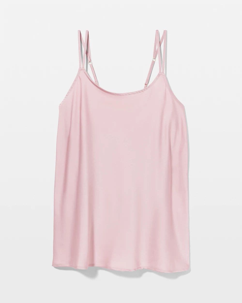 Satin Double Strap Pajama Cami