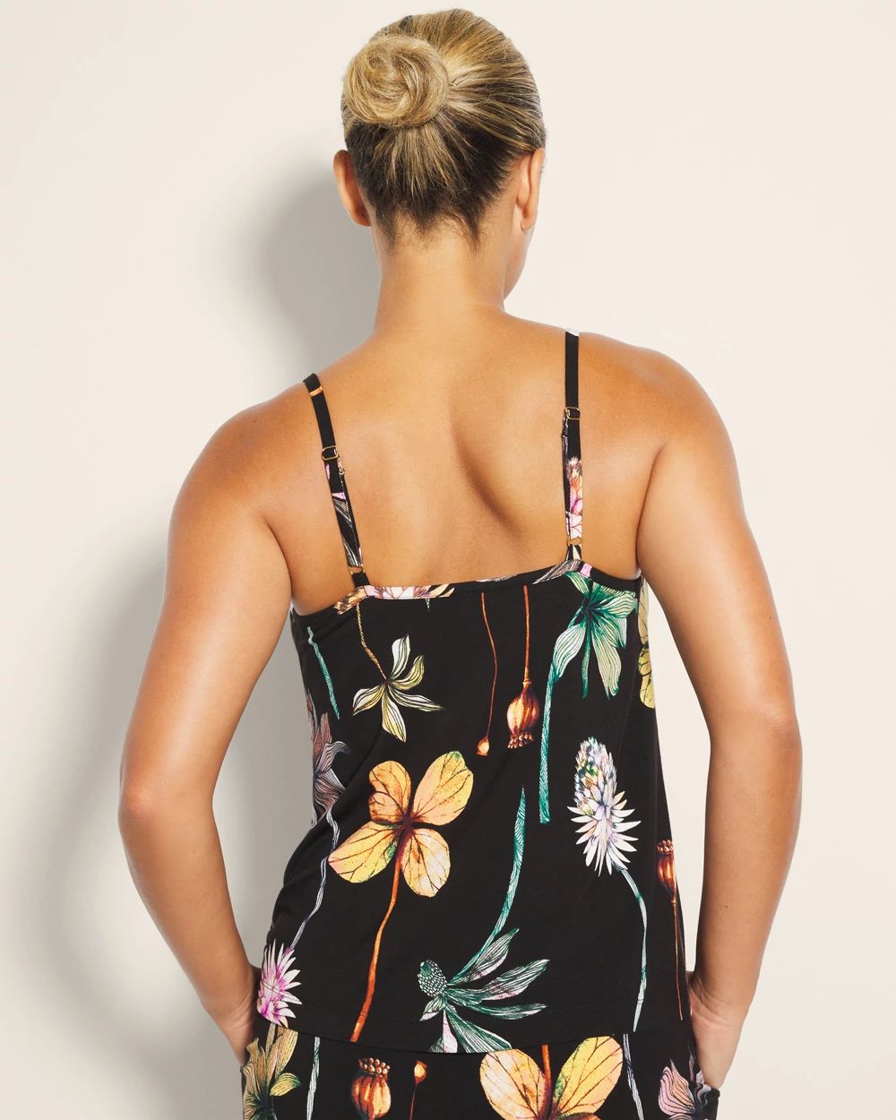 Cool Nights Lace-Trim Pajama Cami